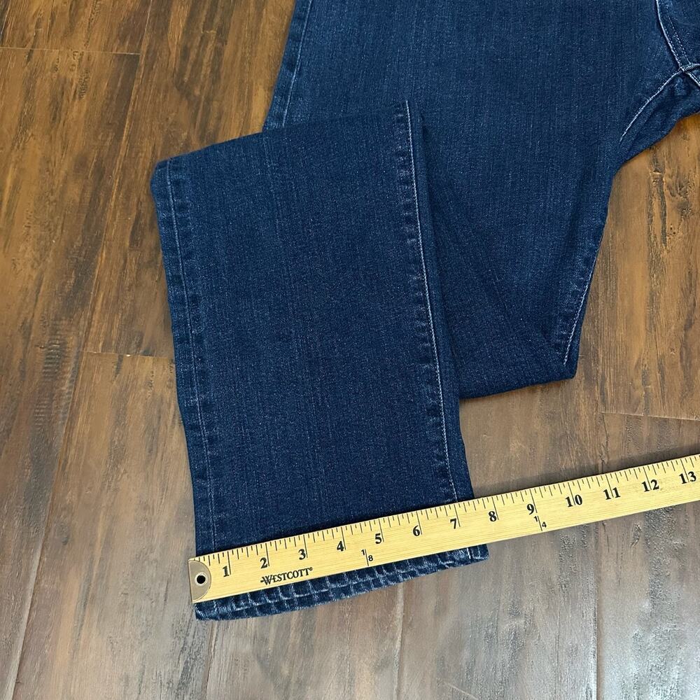 AGAVE DENIM No.30S Modern Selvage Jeans Blue Button Fly Slim Straight Leg - Picture 16 of 16